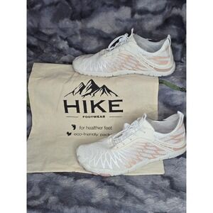 NWT Hike Footwear Lorax Pro Barefoot shoes White/Pink Unisex EU 42 US 11 wmns